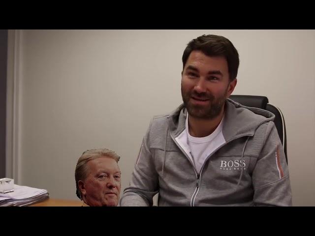 Eddie Hearn has a go at Kugan Cassius