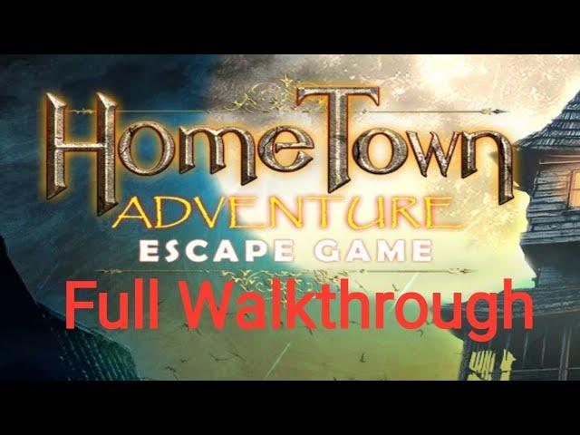 Escape Game Home Town Adventure Full Walkthrough