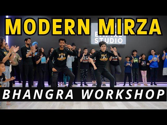 MODERN MIRZA BHANGRA WORKSHOP | RAF SAPERRA | BHANGRA EMPIRE