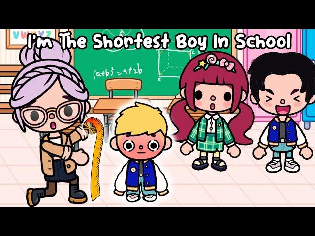 I'm The SHORTEST Boy In School   Sad Story | Toca Life World | Toca Boca