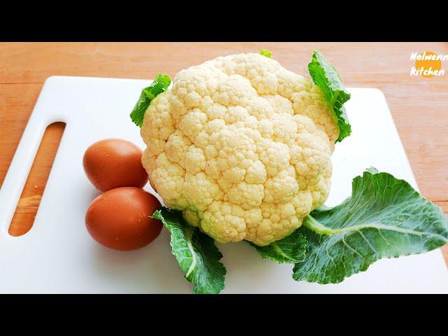 I've Never Eaten Such Delicious Cauliflower! A Simple & healthy Recipe | Nolwenn Kitchen