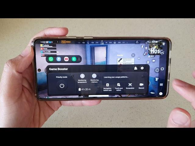 Galaxy S21/Ultra/Plus: How to Turn On/Off Priority Mode In Game Booster