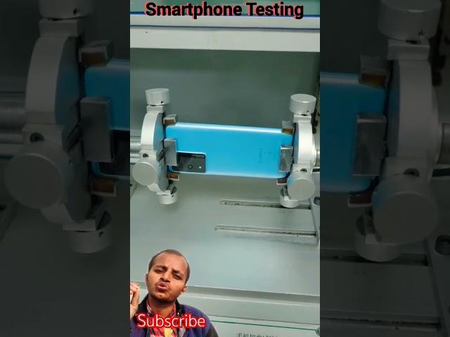 Smartphone testing in factory#phone #mobiletech #phonetest #shorts #mobilemeduniya