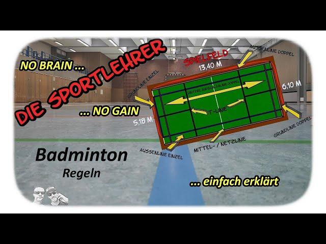 Badminton - Regeln