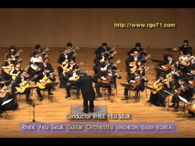 Romance de Amore-Rhee Yeu Seuk Guitar orchestra.