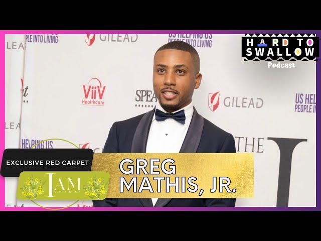 Greg Mathis Jr. says things weren't always easy | I AM Awards 2023 | Hard To Swallow Podcast