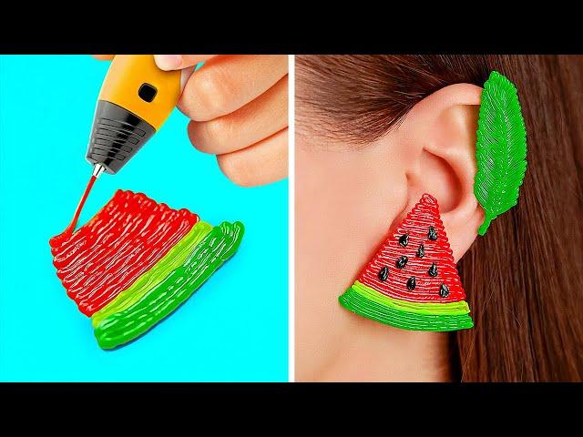 GENIALES BASTELN MIT 3D-STIFT || Bastelideen, Reparaturtipps, DIY-Schmuck und Tipps von 123 GO!