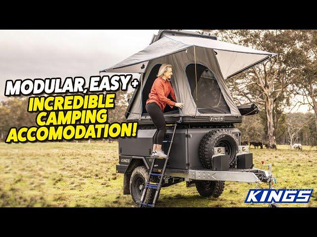 Kings MT2 Go-Anywhere Camper Trailer Accomodation Options