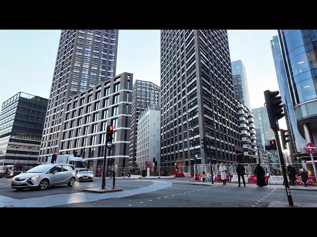 [4K] Paddington | Aldgate | Providence Wharf | London Walking Tour