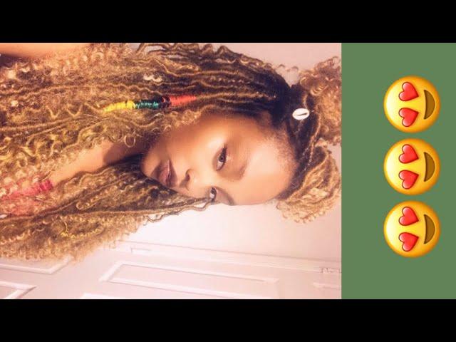 HOW TO: OMBRE MESSY GYPSY GODDESS LOCS!! | @MEEKFRO