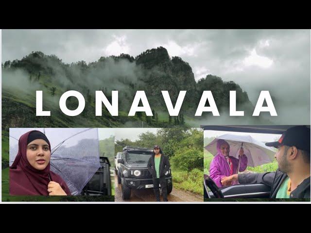 Lonavala ki Baarish | Best Waterfall View in Lonavala #saharafsha #family #vlog