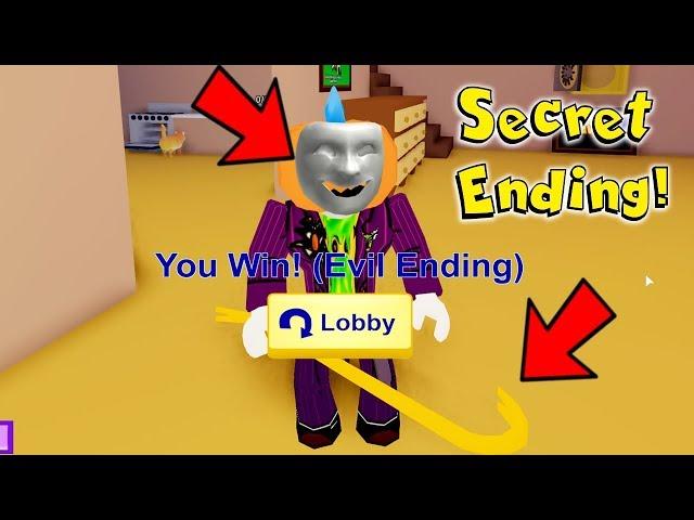 How To Get The Secret Ending In Roblox Break In...