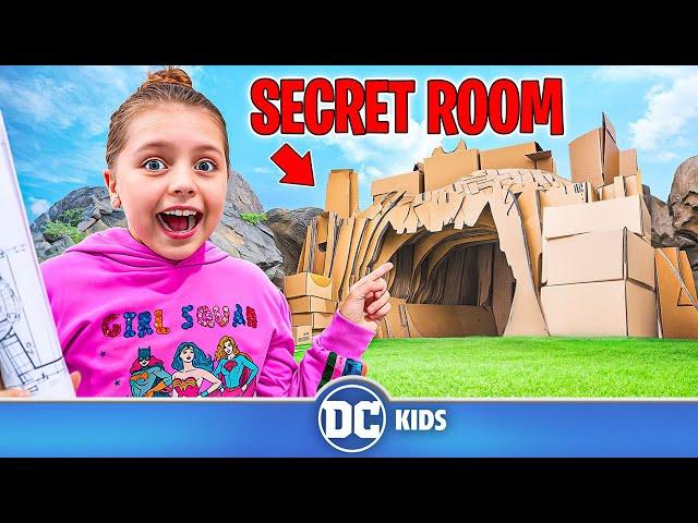 We Built A Secret Batcave In My House! | Kin Tin | @dckids