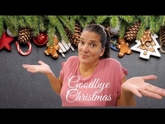 Spend the Day with Me: Saying Goodbye to Christmas & Simplifying My Kitchen ️