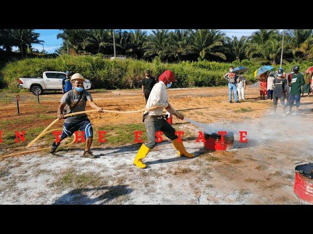 Life In The Oil Palm Estate - Fire Emergency Drill