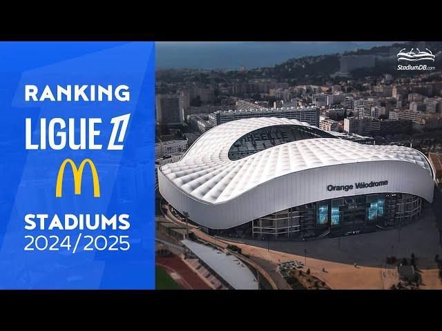  Ligue 1 Stadiums 2024/25 Ranked