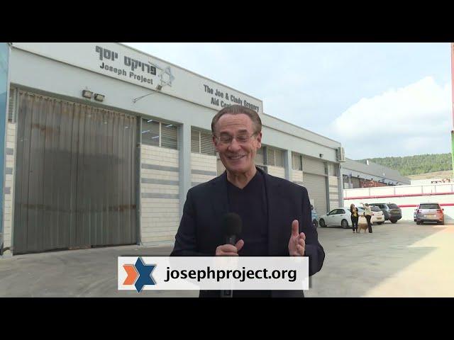 Joel Chernoff - Joseph Project Founder/ Board Chairman visits JP Warehouse