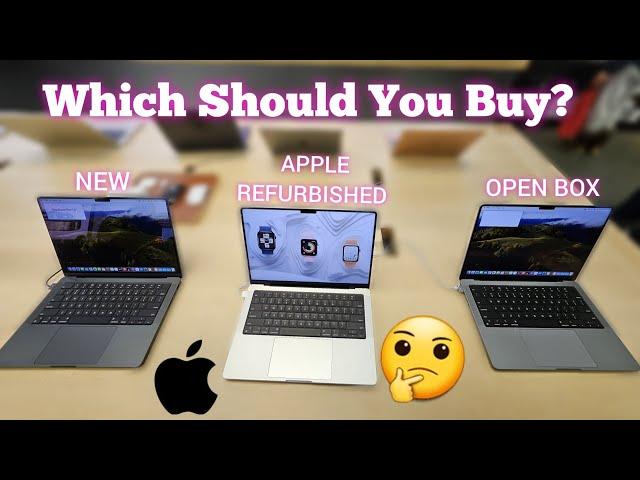 Apple MacBook Pro New vs Refurbished vs Open Box 2024