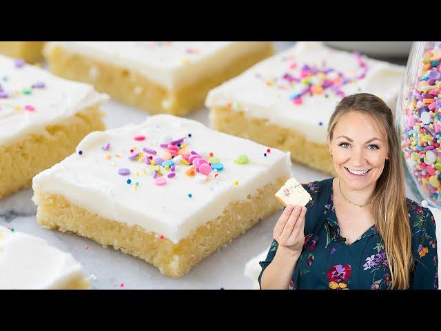 These Sugar Cookie Bars Will Melt in Your Mouth