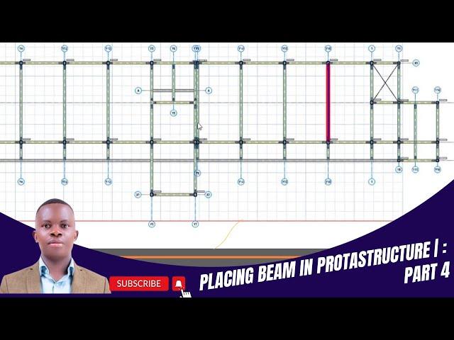 Part 4 - 1 Storey  LABORATORY STRUCTURAL DESIGN Placing Beam in ProtaStructure