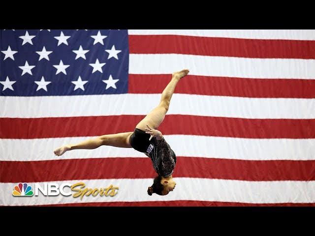 16-year-old Suni Lee finishes 2nd to Simone Biles at US Nationals | NBC Sports