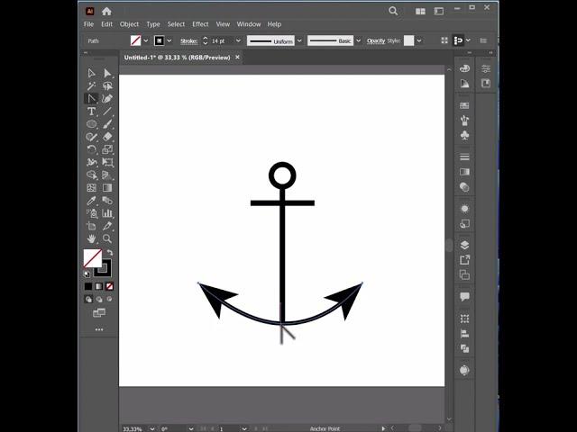 MAKE ANCE  DESIGN ICON IN ADOBE ILLUSTRATOR