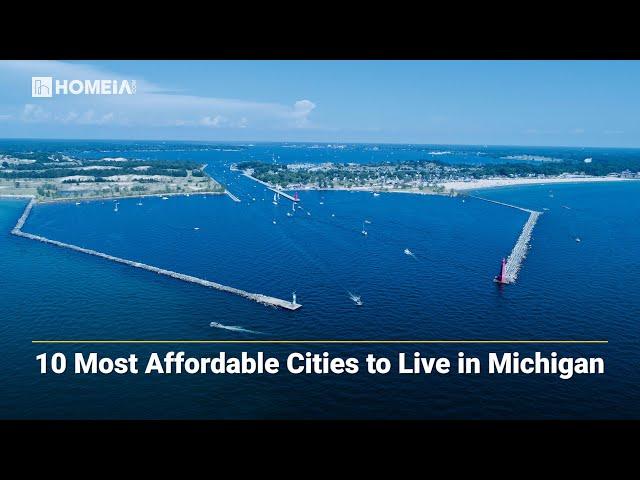 10 Most Affordable Cities to Live in Michigan #cheapestplaces #michigan