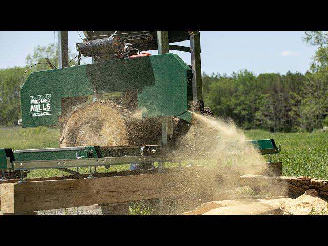 Woodland Mills HM136MAX™ Portable Sawmill Lifestyle