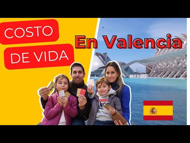 COST OF LIVING IN VALENCIA, the cost of living in Valencia monthly for a family of 4