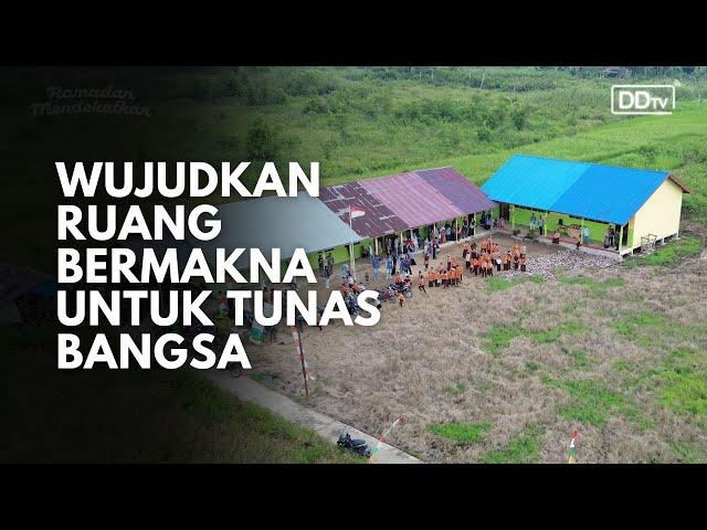 SEKARANG SUDAH NYAMAN, GEDUNG BARU M.I NURUL HUDA PULAU PALAS | MILENIAL BANGUN SEKOLAH