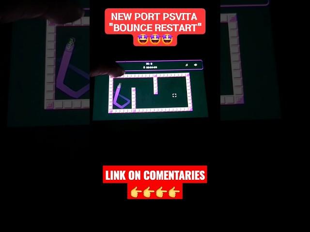 NEW PORT "BOUNCE RESTART" PSVITA BY: VSM GAMMER  #shorts #games #viral