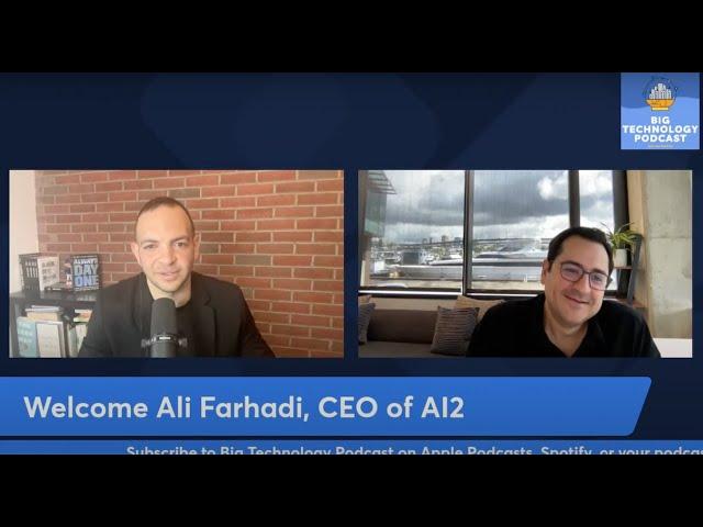 Ali Fahardi — Allen Institute of AI CEO On LLMs Room To Grow, New Modalities, Next Breakthroughs