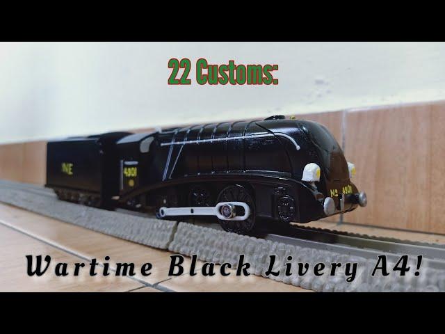 22 Customs: Wartime Black Livery A4