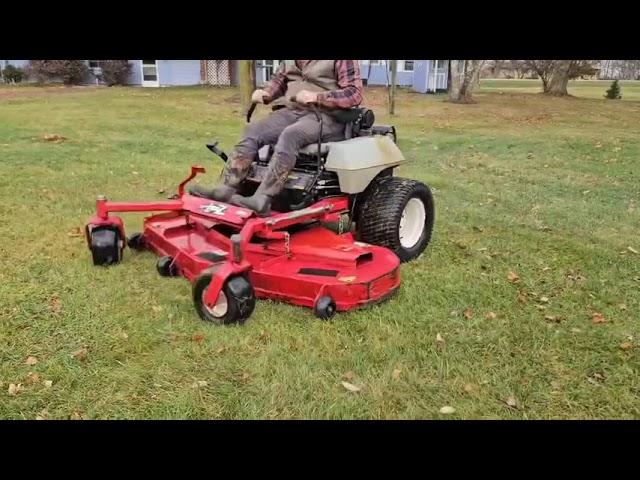 X Mark Lazer Z Mower