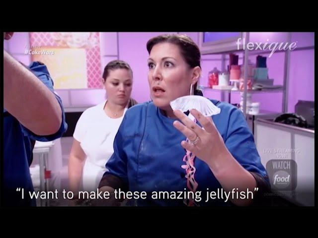 Flexique Jellyfish on Cake Wars