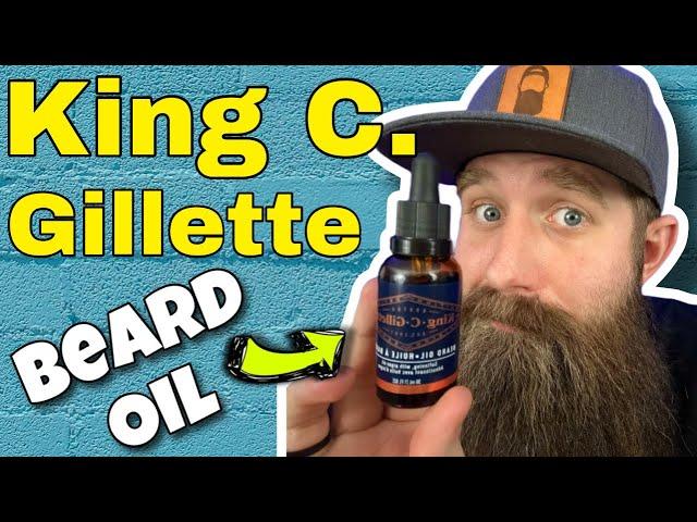 King C. Gillette Beard Oil - Review!