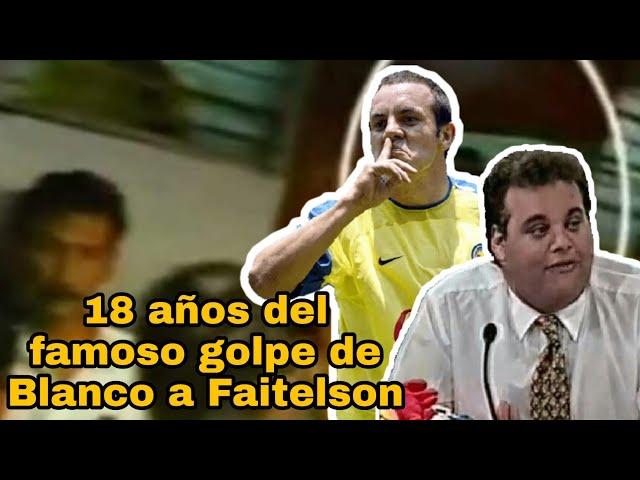 El trasfondo del golpe de Cuauhtémoc Blanco a David Faitelson