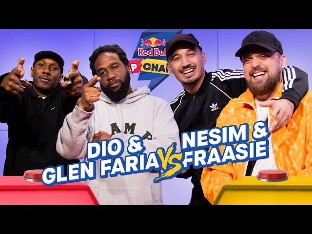 "Echte Hiphop, het is er nog" | Dio & Glen Faria vs. Nesim & Fraasie | Red Bull Rap Champs