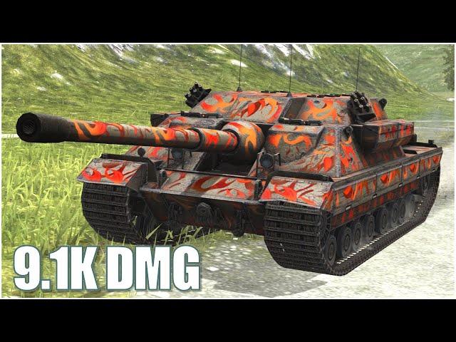 Badger - 9.1K DMG 6 KILLS ● WoT Blitz