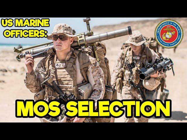 US MARINE OFFICERS: MOS SELECTION