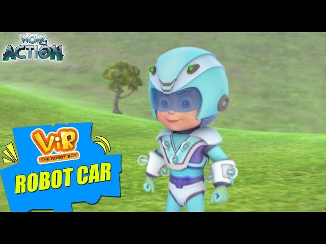 Vir The Robot Boy New Episodes | Robot Car | Hindi Kahani | Wow Kidz Action