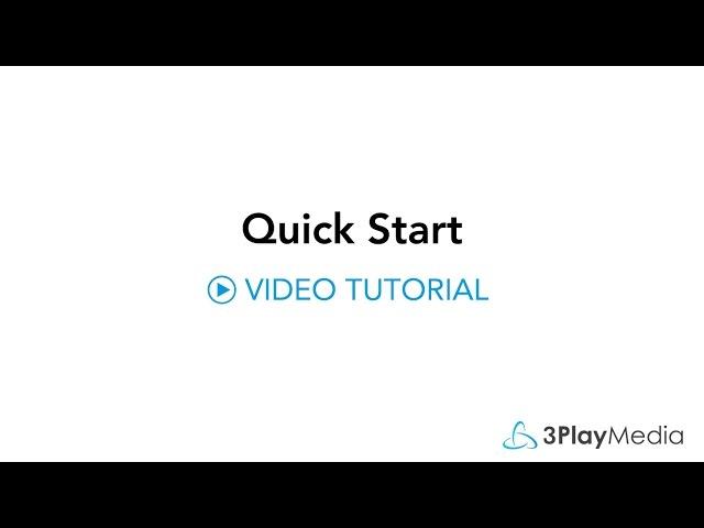 Quick Start to Captioning and Transcription with 3Play Media