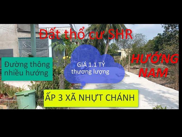 Bán đất thổ cư giá rẻ tại ấp 4 xã Nhựt Chánh huyện bến lức long an