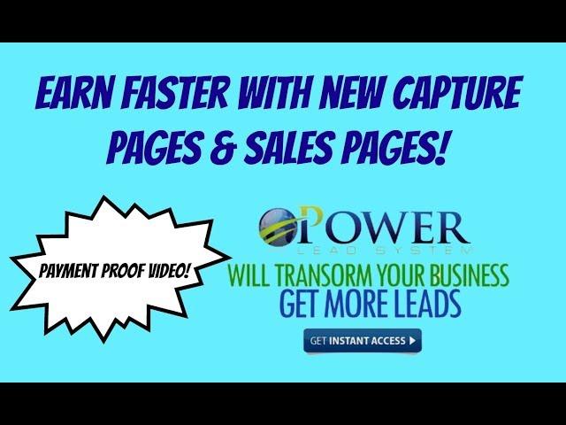  Power Lead System Update - New Power Lead System Product Just Released How To Earn Daily