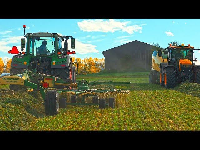 Tractors  Making Hay 4k 60fps DJI Air 3