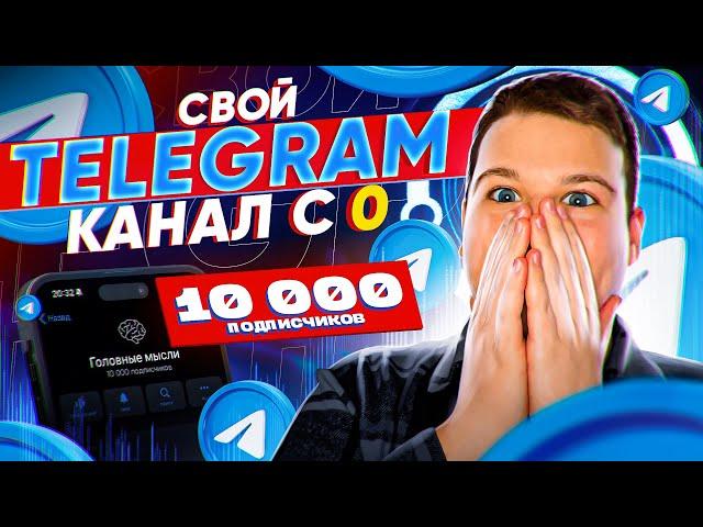 TELEGRAM С НУЛЯ в 2024: Как Создать УСПЕШНЫЙ Телеграм КАНАЛ или БЛОГ и Начать ЗАРАБАТЫВАТЬ 