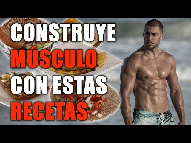 Cárgate con Proteína - 5 Recetas Rápidas para Aumentar Masa Muscular