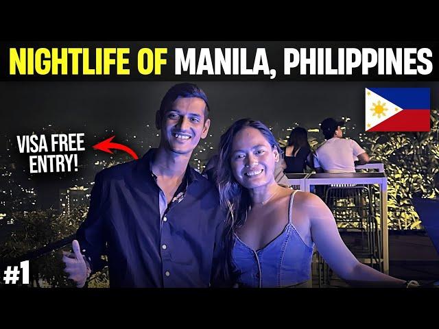 Indian Travelling to Philippines without Visa | Nightlife of Manila, Philippines 