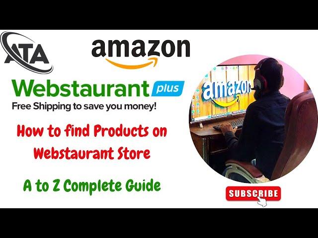 How to Find Products From Webstaurant Part-1 | Amazon Wholesale Product Hunting | Product Research