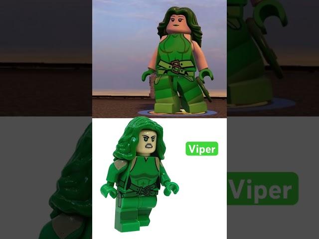 LEGO Marvel comparison | Red Skull | Captain HYDRA | Viper | Crossbones #lego #legohydra #legomarvel